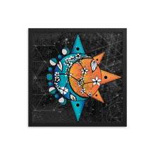 Load image into Gallery viewer, Sun &amp; Moon Cosmic Collage - Framed poster
