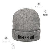 Load image into Gallery viewer, UNFKNBLVBL Eco-Friendly Cuffed Beanie
