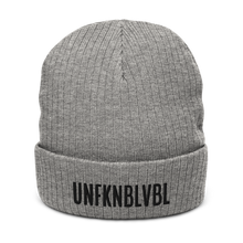 Load image into Gallery viewer, UNFKNBLVBL Eco-Friendly Cuffed Beanie
