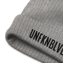 Load image into Gallery viewer, UNFKNBLVBL Eco-Friendly Cuffed Beanie
