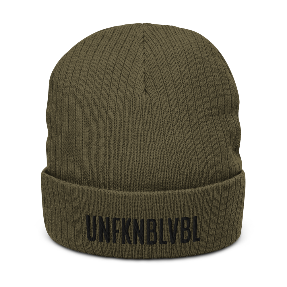 UNFKNBLVBL Eco-Friendly Cuffed Beanie