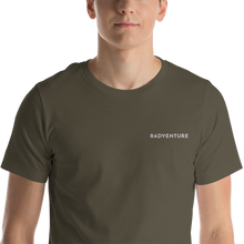 Load image into Gallery viewer, RADVENTURE - Short-Sleeve Unisex T-Shirt -White Embroidery
