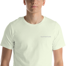 Load image into Gallery viewer, RADVENTURE - Short-Sleeve Unisex T-Shirt -White Embroidery
