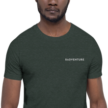 Load image into Gallery viewer, RADVENTURE - Short-Sleeve Unisex T-Shirt -White Embroidery
