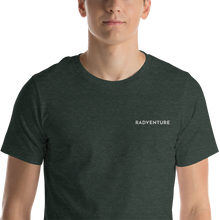 Load image into Gallery viewer, RADVENTURE - Short-Sleeve Unisex T-Shirt -White Embroidery
